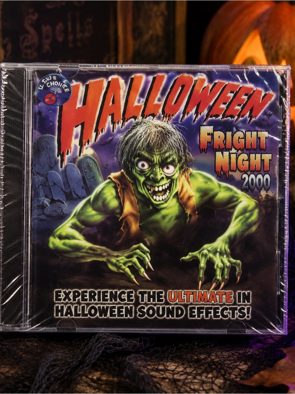 New Sealed Halloween Fright Night 2000 Sound Effects CD Album Vintage Horror